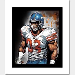 American Football Jersey Posters and Art